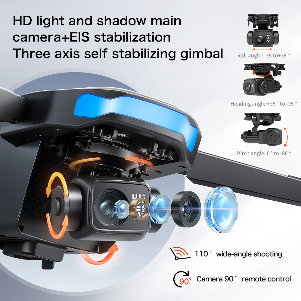 S-X1 MAX GPS-drone met 3-assig - Drone Gimbal 3 Axis recensie en prijs