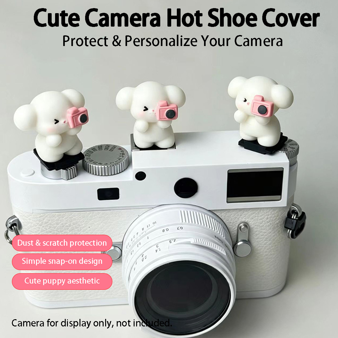 Leuke 3D Puppy Camera Hot Shoe - Canon Camera Eos R50 recensie en prijs